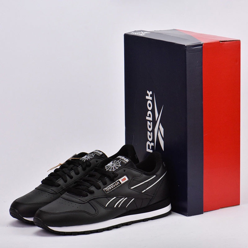 REEBOK CLASSIC LEATHER BLACK/BLACK/WHITE - 100201124 - Image 1
