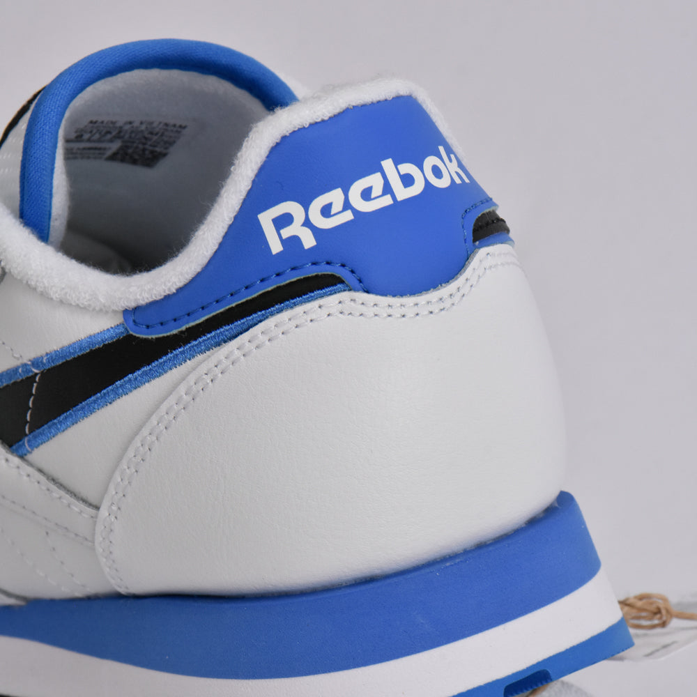 REEBOK CLASSIC LEATHER WHITE/BLUE/BLACK - 100201078 - Image 4