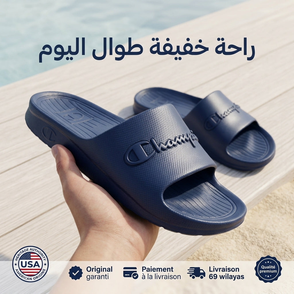 Champion All American Slide Homme - S22413-BS003 - Image 8
