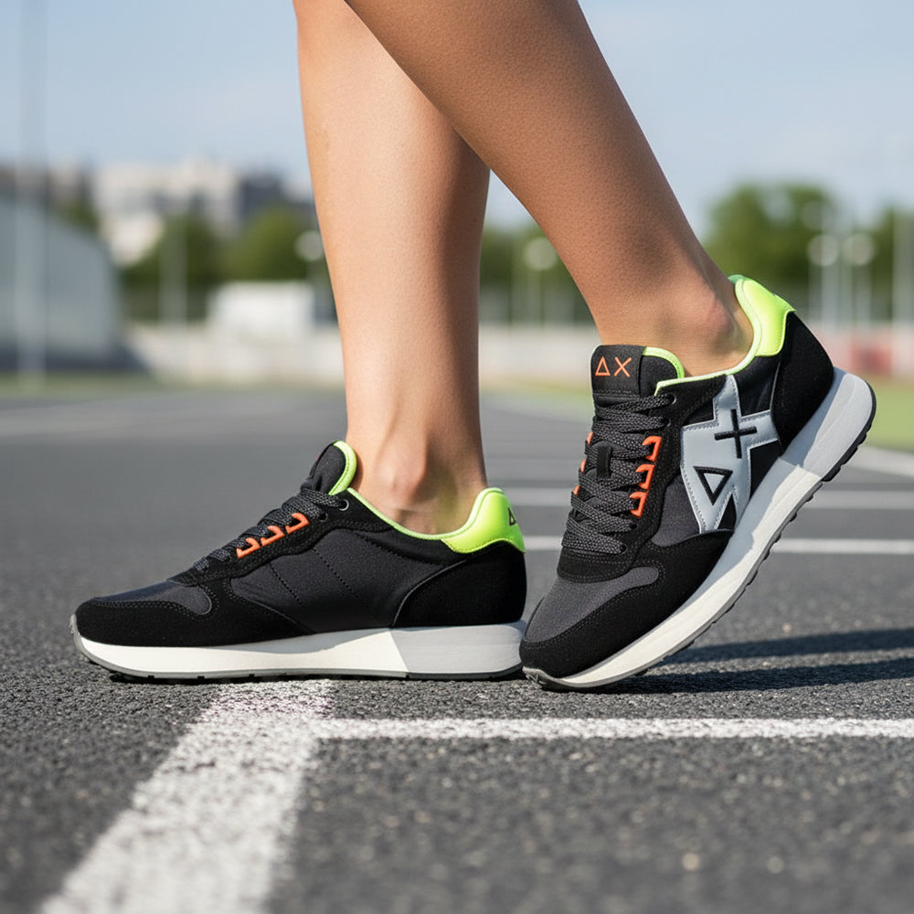 BASKET SUN68 JAKI 2.0 FLUO 11 NERO - Z35113-11 - Image 8