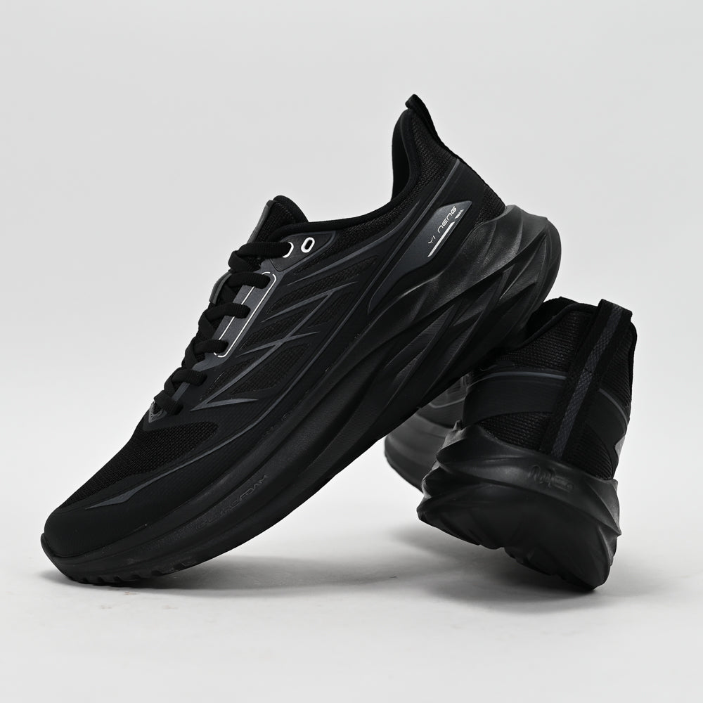 ERKE Men's Running Shoes, Black/Charcoal - 11126103311-005 - Image 8