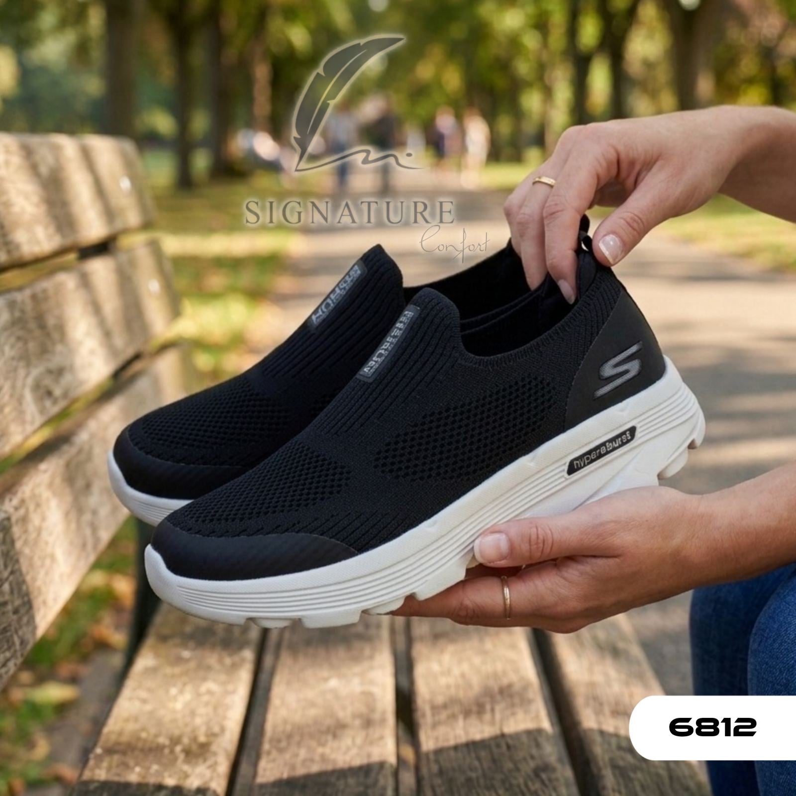 Basket Femme 6812 noire