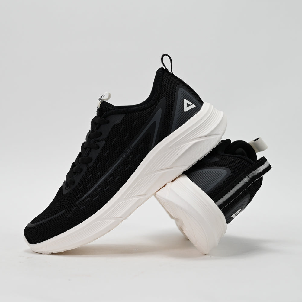 PEAK Running Shoes, Black/White - EXT262487H-Z497 - Image 2