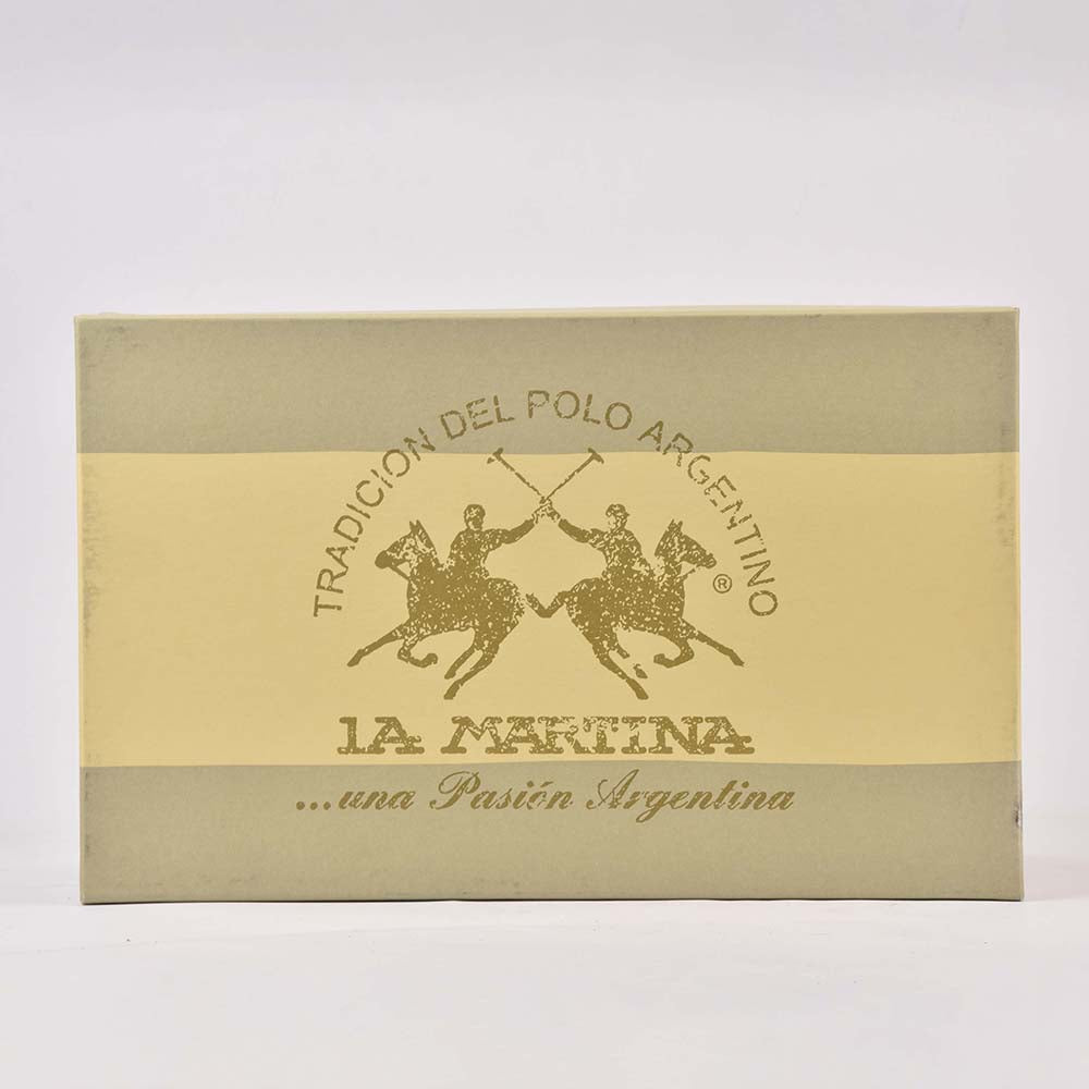 LA MARTINA SCARPA UOMO CALF - TAPE BIANCO - ROSSO - LFM222-001-4130 - Image 7