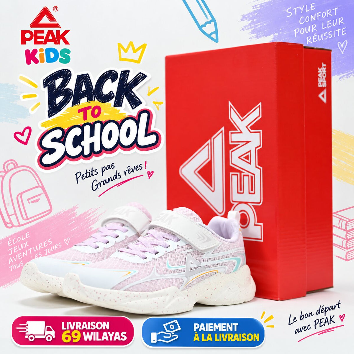 PEAK FOOTWEAR - EK59510E-00I7 - Image 1