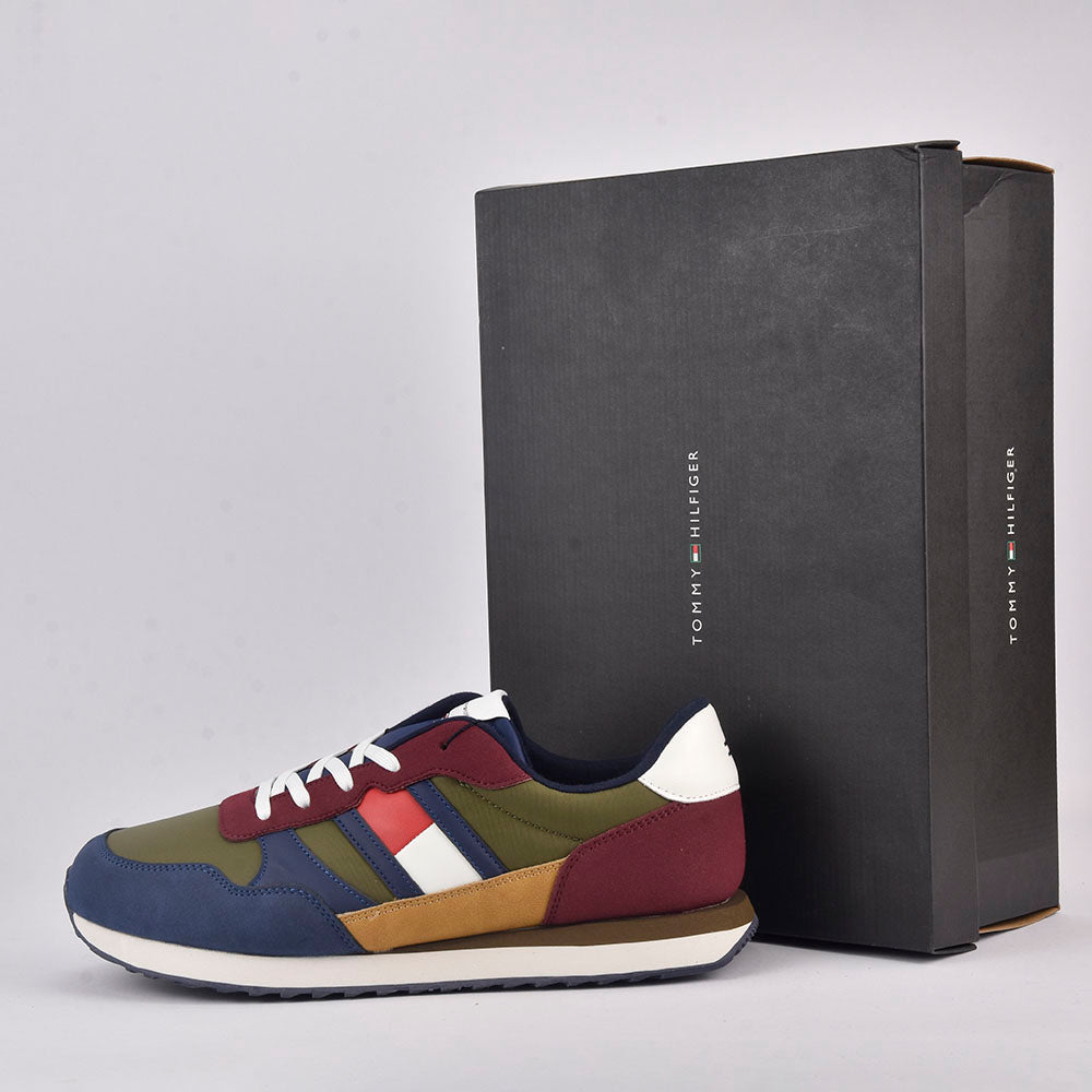 TOMMY HILFIGER FLAG LOW CUT LACE-UP - T3X9-33132-0316Y913 - Image 7