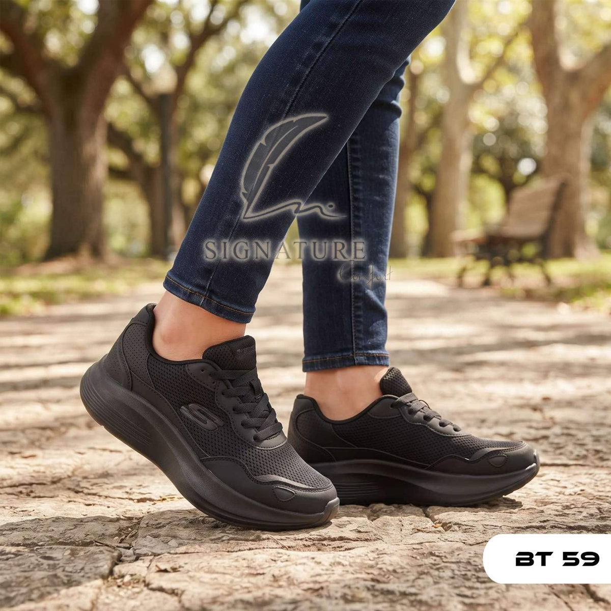 Basket femme bt59 noire