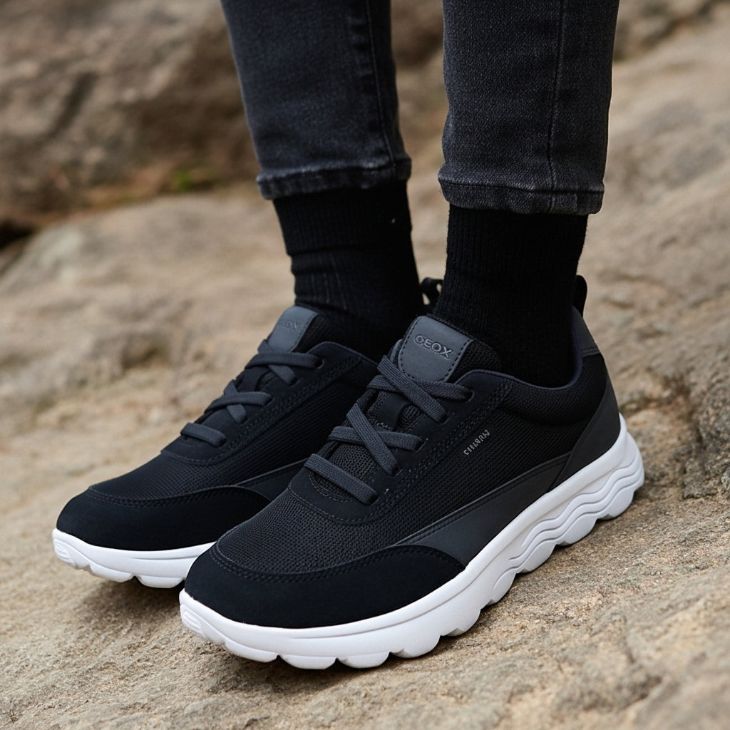 GEOX U SPHERICA A - MESH SUEDE - U45BYA-01422-C4002 - Image 7