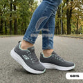 Basket femme 6815 gris vert