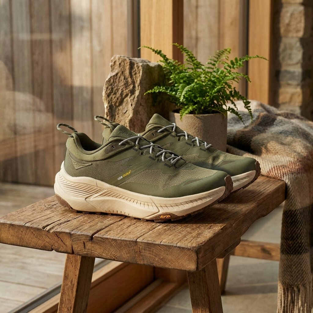 HOKA Transport GORE-TEX Slate Oat Milk Sneakers - 1133957-STTM - Image 16