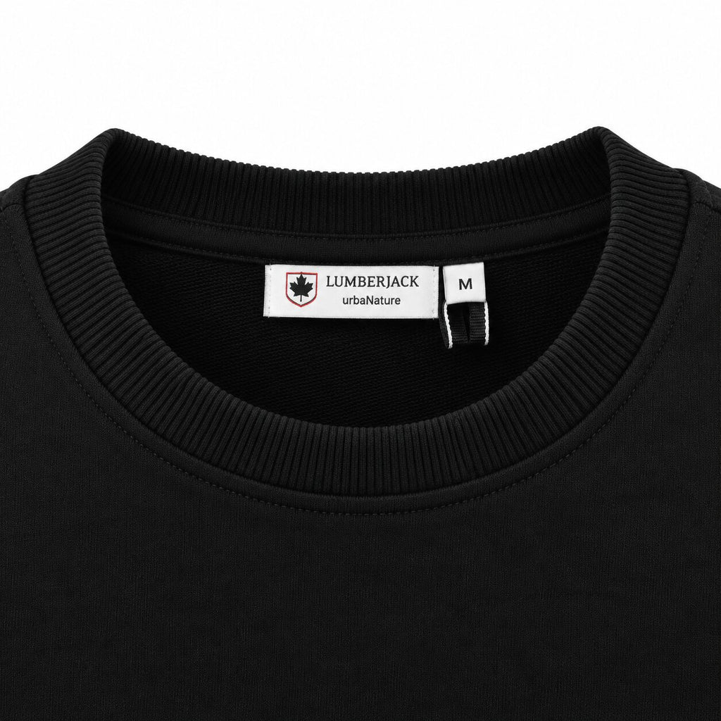 LUMBERJACK SWEAT SHIRT - LBJ-00602-BLK - Image 2