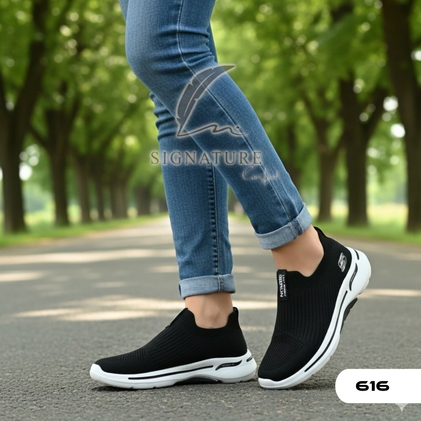 Basket Femme 616 noire