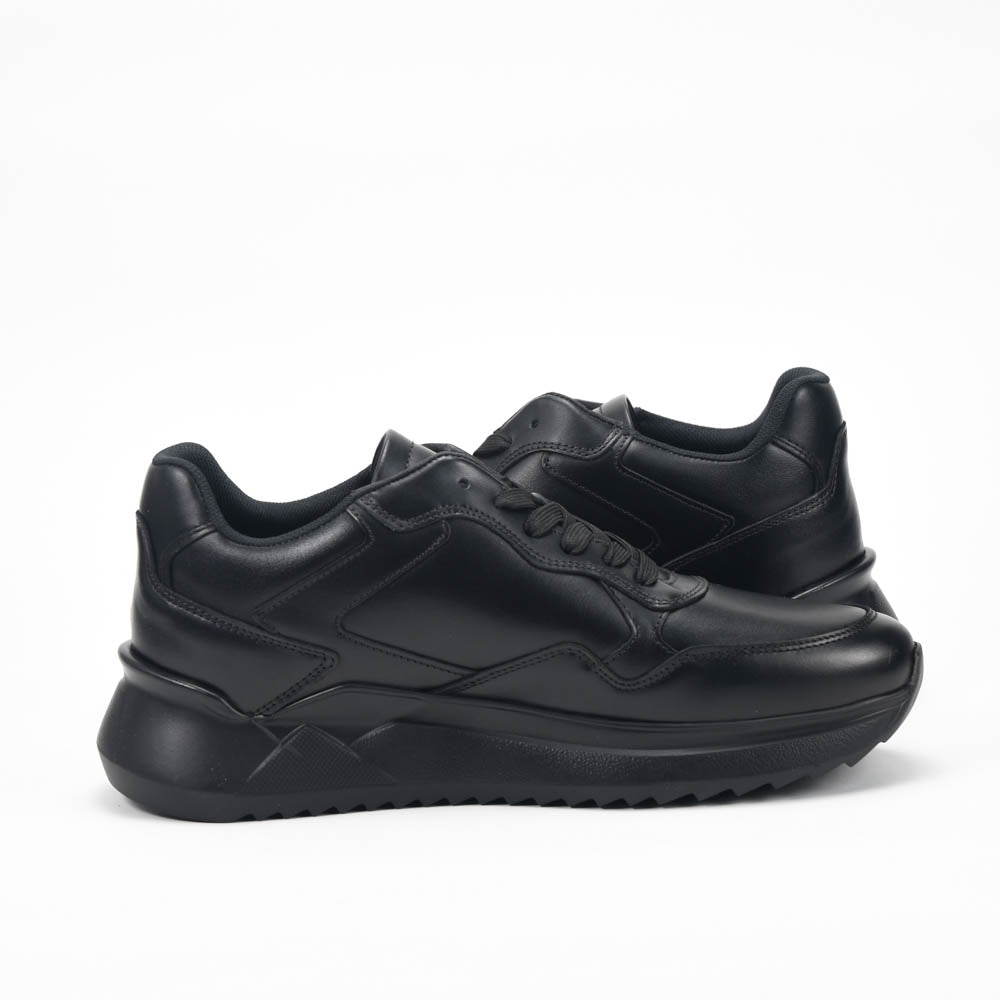 Harmont And Blaine Sneakers Leather Black. EFM252.070.1B0.11
