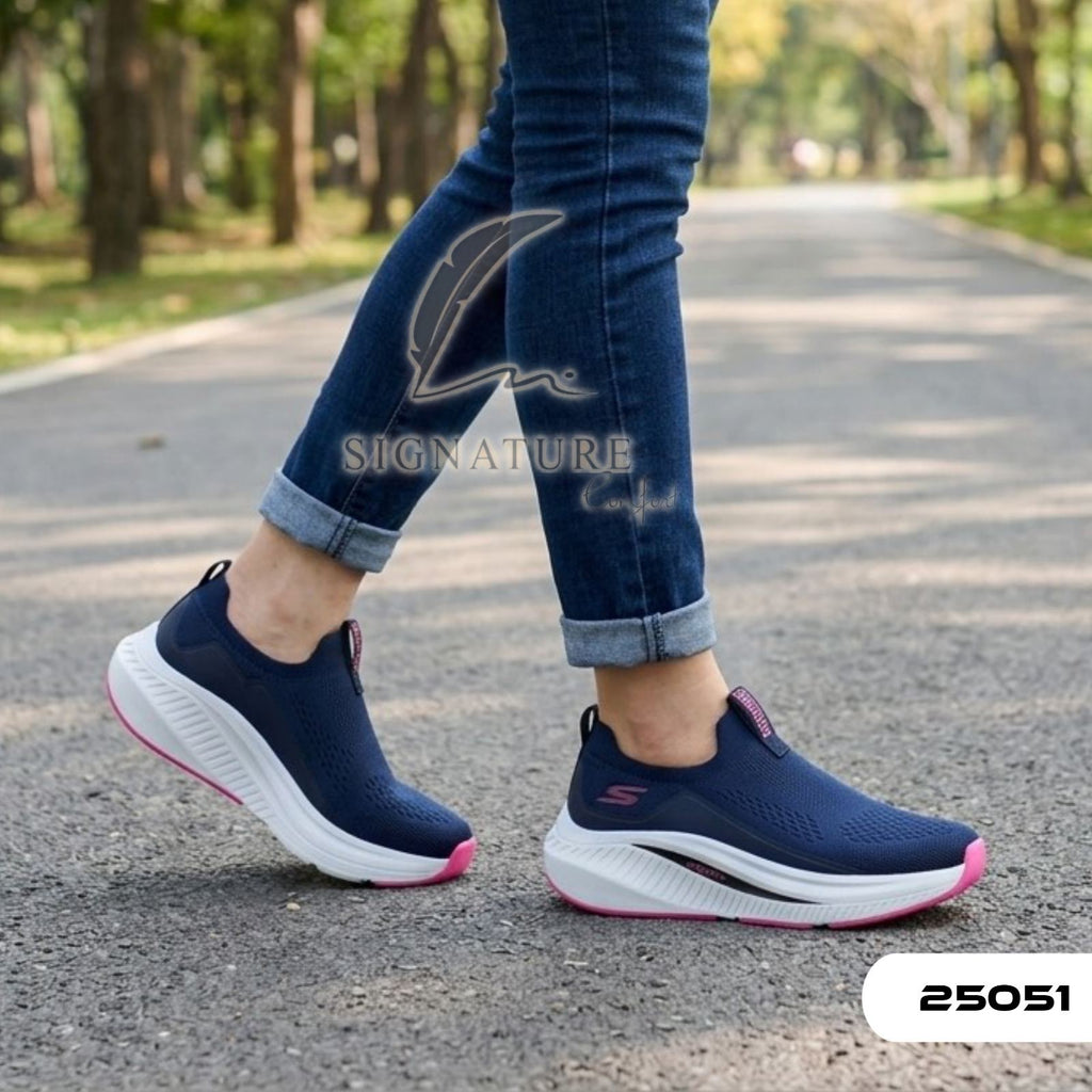 Basket femme 25051 bleu