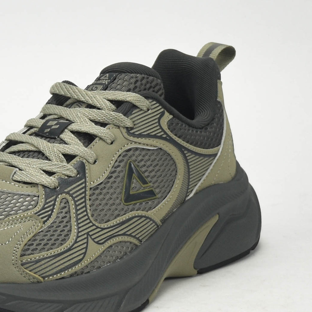 PEAK TRAINING RUNNING SHOES-ASPHALT GREEN/MAGNETIC GREY - EXT54437H-N59D - Image 2