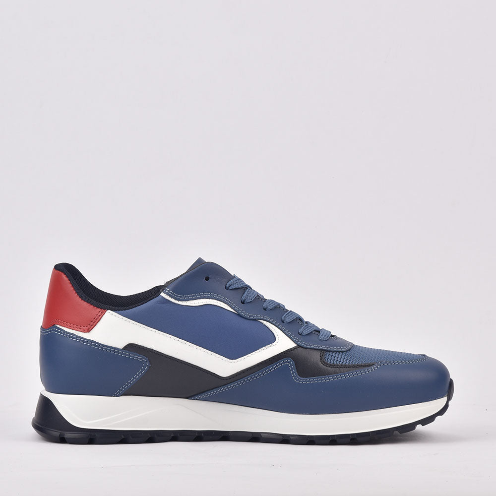 HARMONT AND BLAINE SCARPA UOMO CALF AZZURRO - EFM231-079-6470 - Image 4