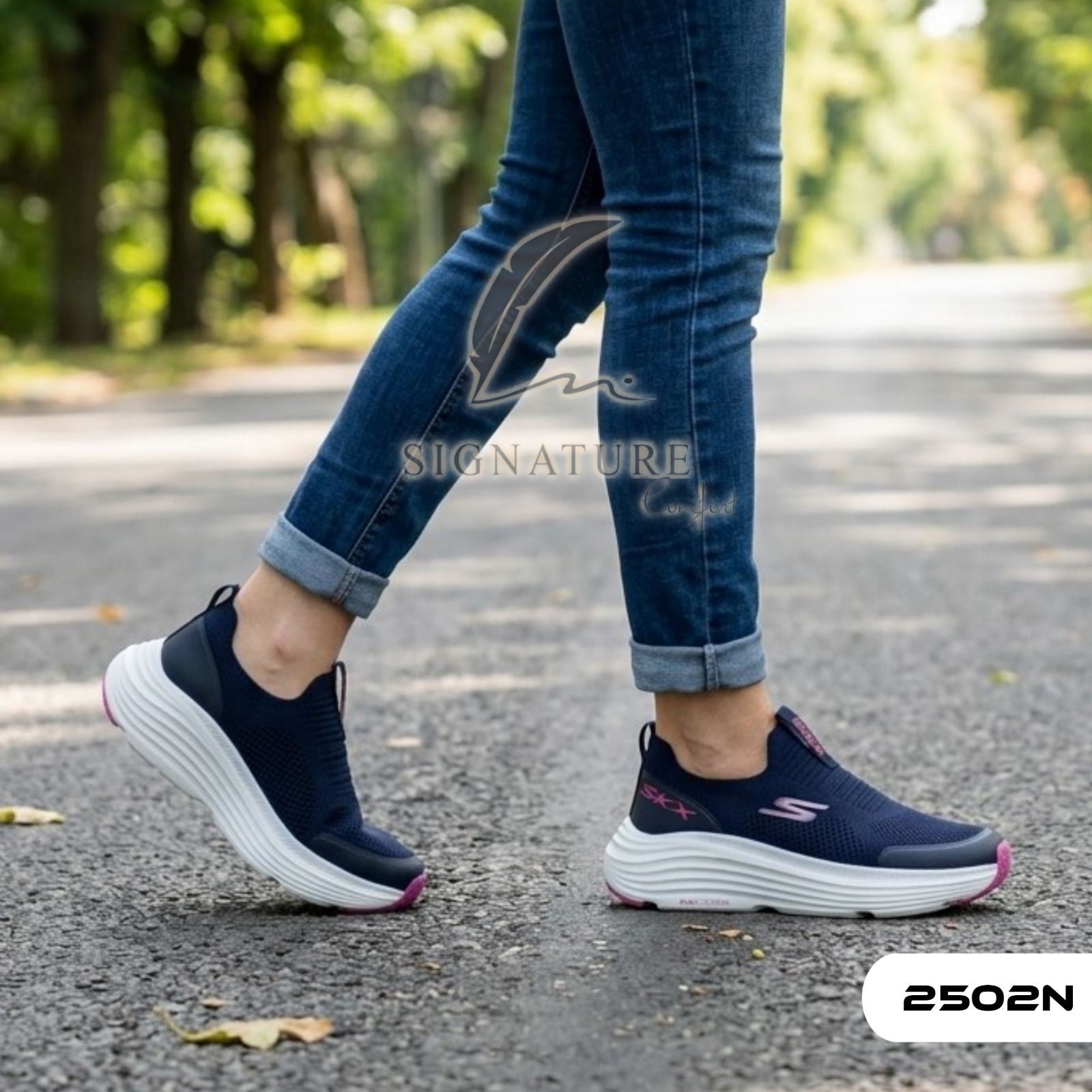 Basket femme 2502N bleu