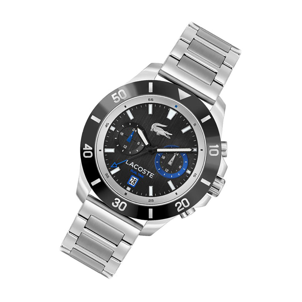 MONTRE Lacoste Stainless Steel Black Dial Multi-function Men\'s Watch - 2011342 - Image 3