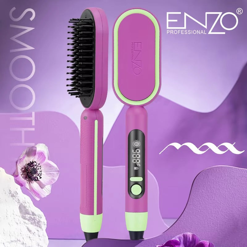 ENZO PROFESSIONAL Peigne Pour Cheveux Chauffante Lissante Pro 988F° - NO.4102VP - Image 8