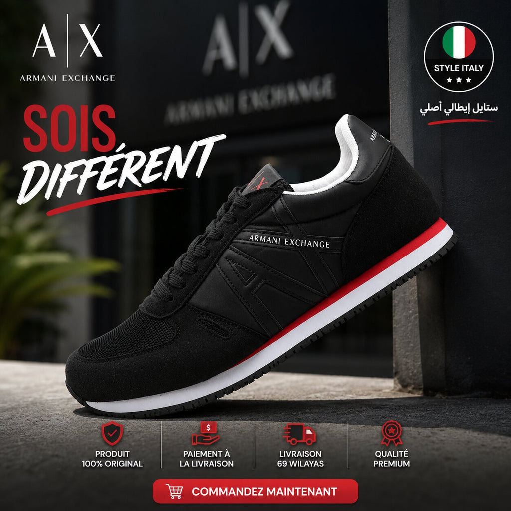 Armani Exchange Rio Sneakers - XUX017-XCC68 - Image 10