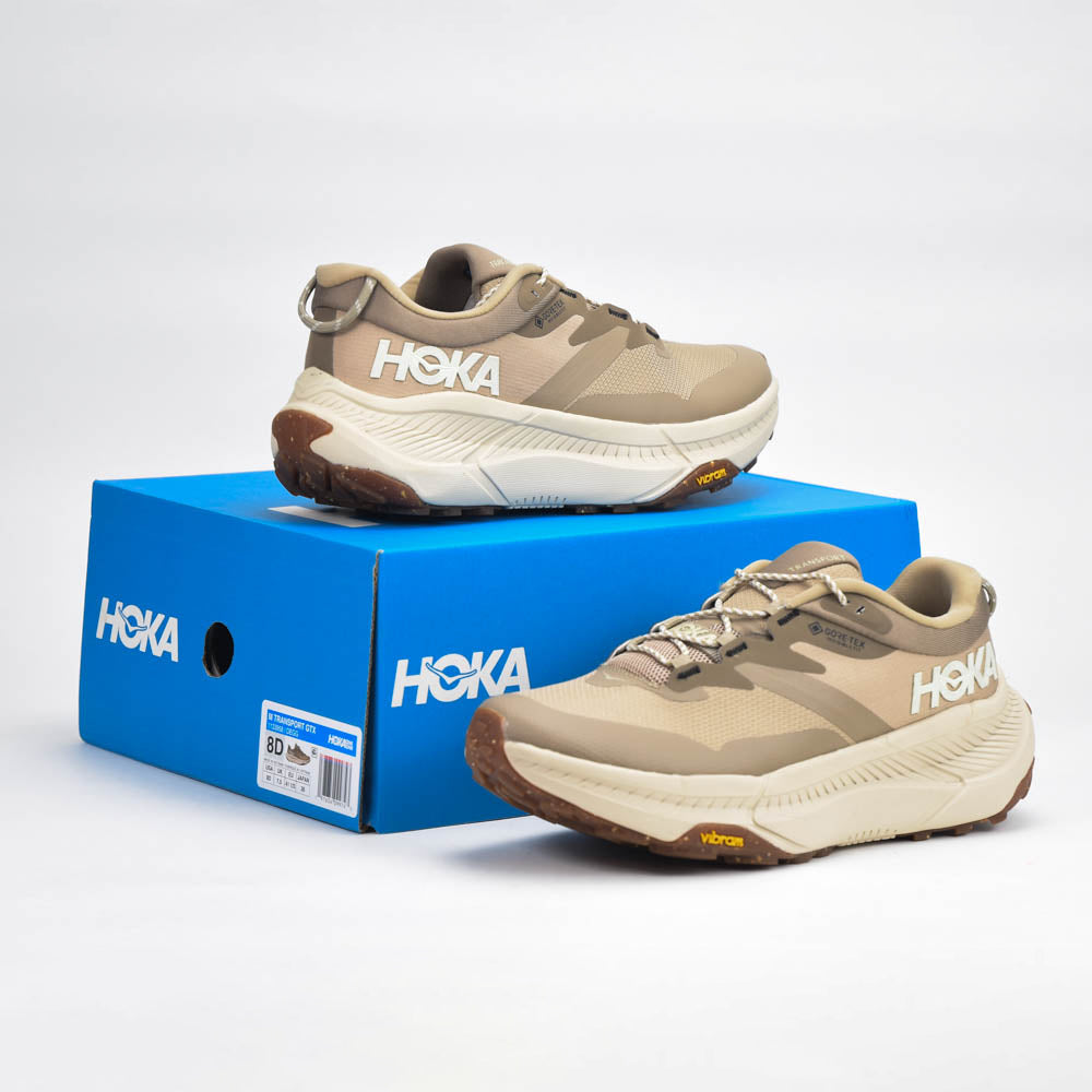 HOKA Transport GORE-TEX Dune Eggnog Sneakers - 1133958-DEGG - Image 9