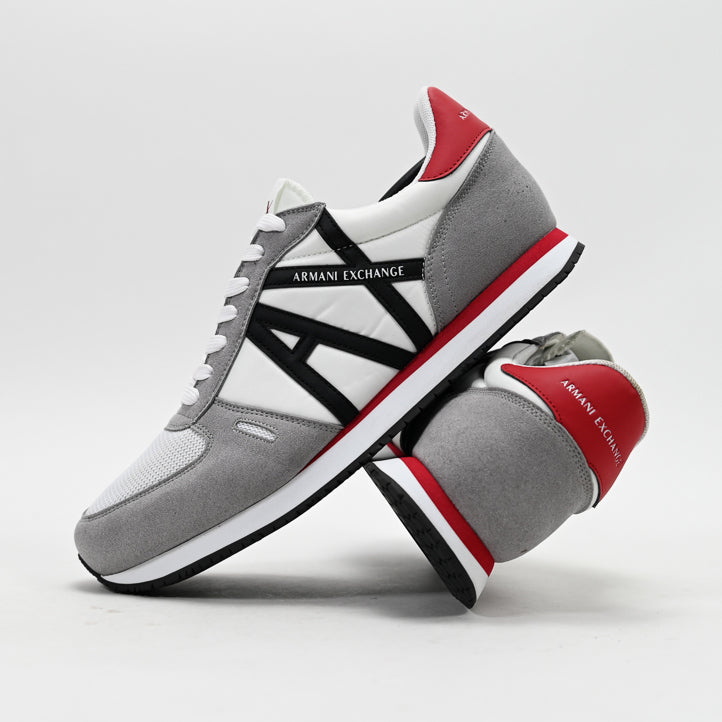 Armani Exchange Retro Running Sneakers - XUX017-XCC68-GR - Image 7