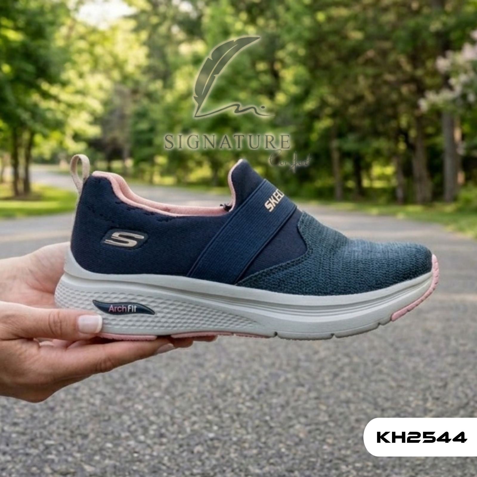 Basket femme KH2544 bleu