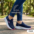 Basket femme F668 bleu