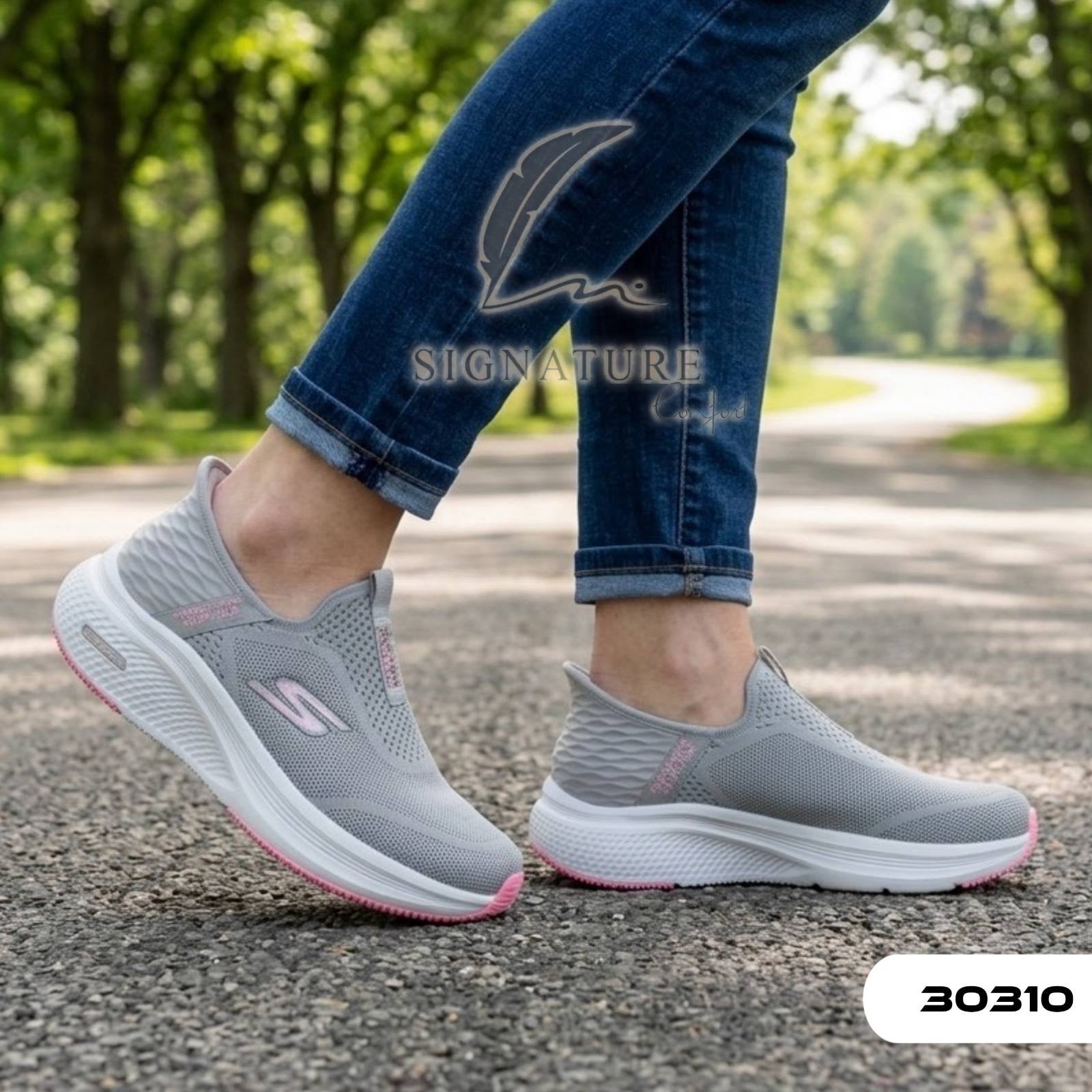 Basket femme 30313 gris claire