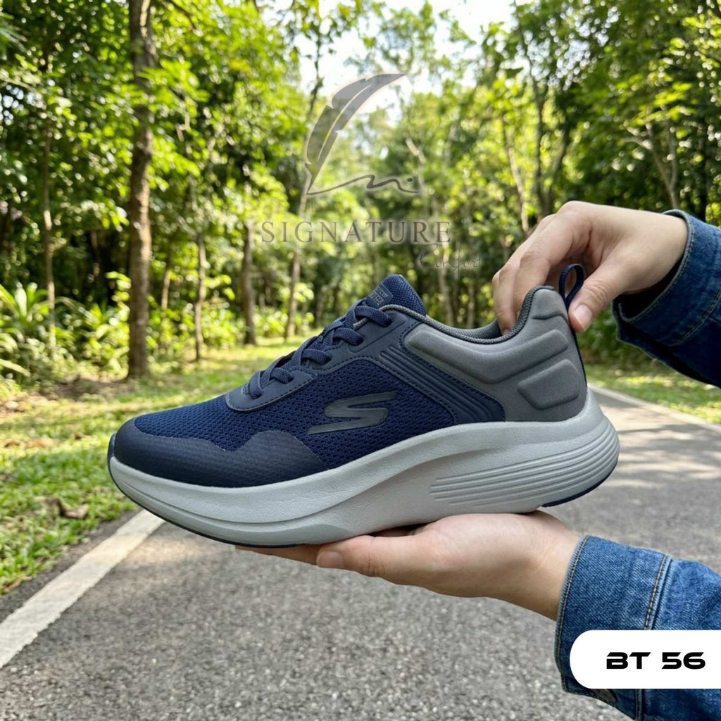 Basket femme bt56 bleu