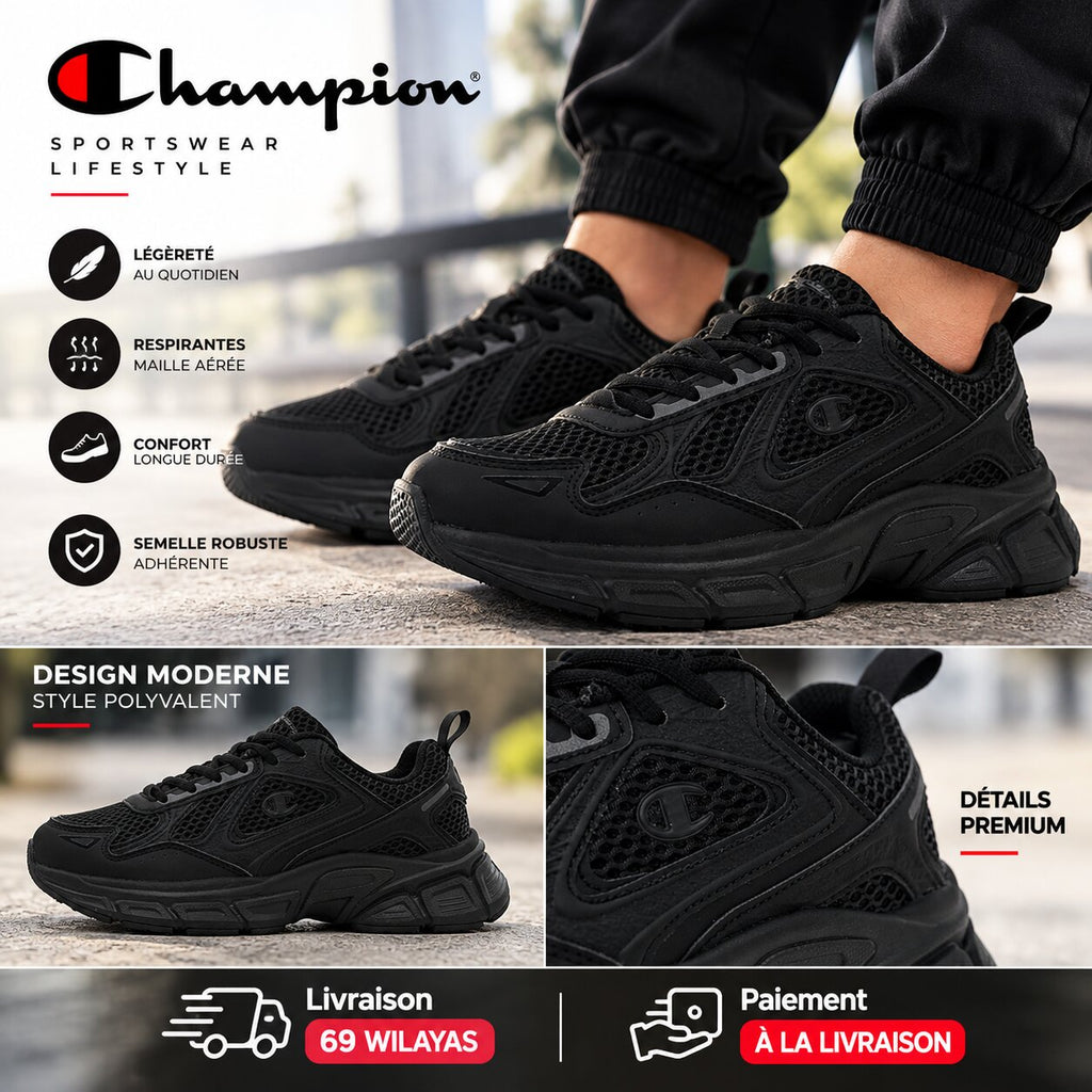 Champion RT25 Mesh Low-Top Sneakers (Unisex) - S60062-KK001 - Image 1