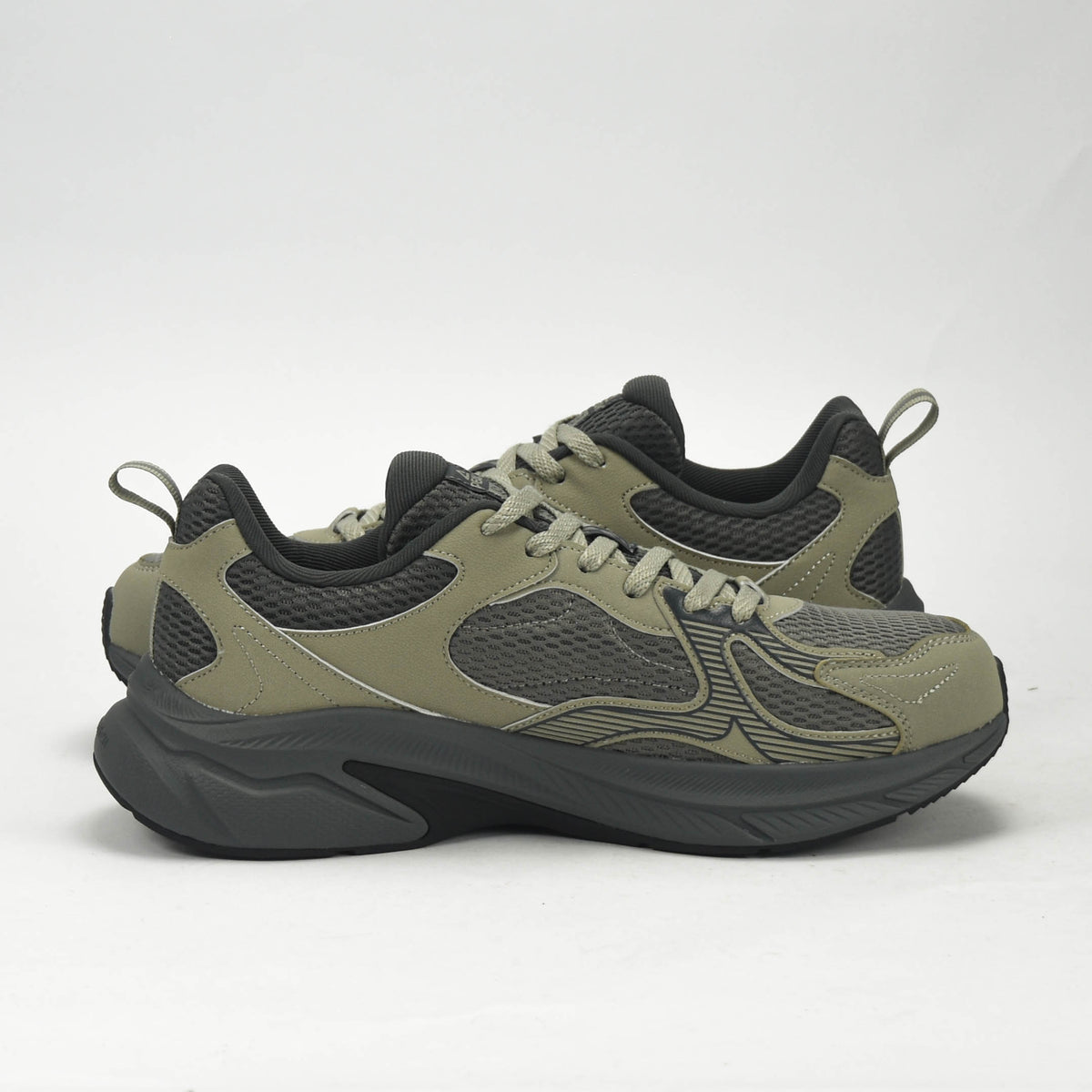 PEAK TRAINING RUNNING SHOES-ASPHALT GREEN/MAGNETIC GREY - EXT54437H-N59D - Image 8