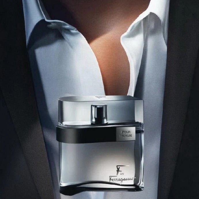 Salvatore Ferragamo Men's F Pour Homme Black EDT Spray 1.7 oz Fragrances 50ml - 8032529118043 - Image 2