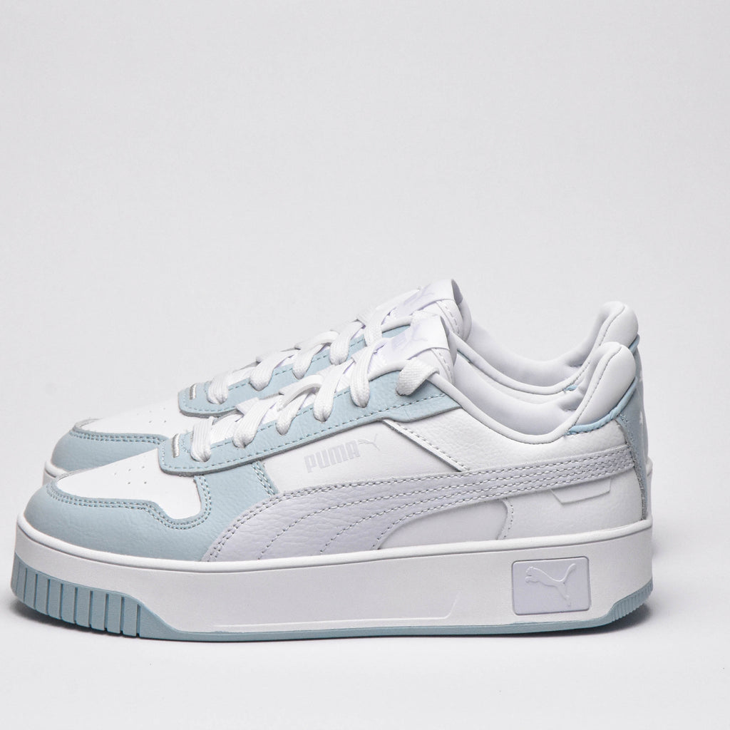 PUMA CARINA STREET JR WHITE SILVER MIST - 393846-07 - Image 3