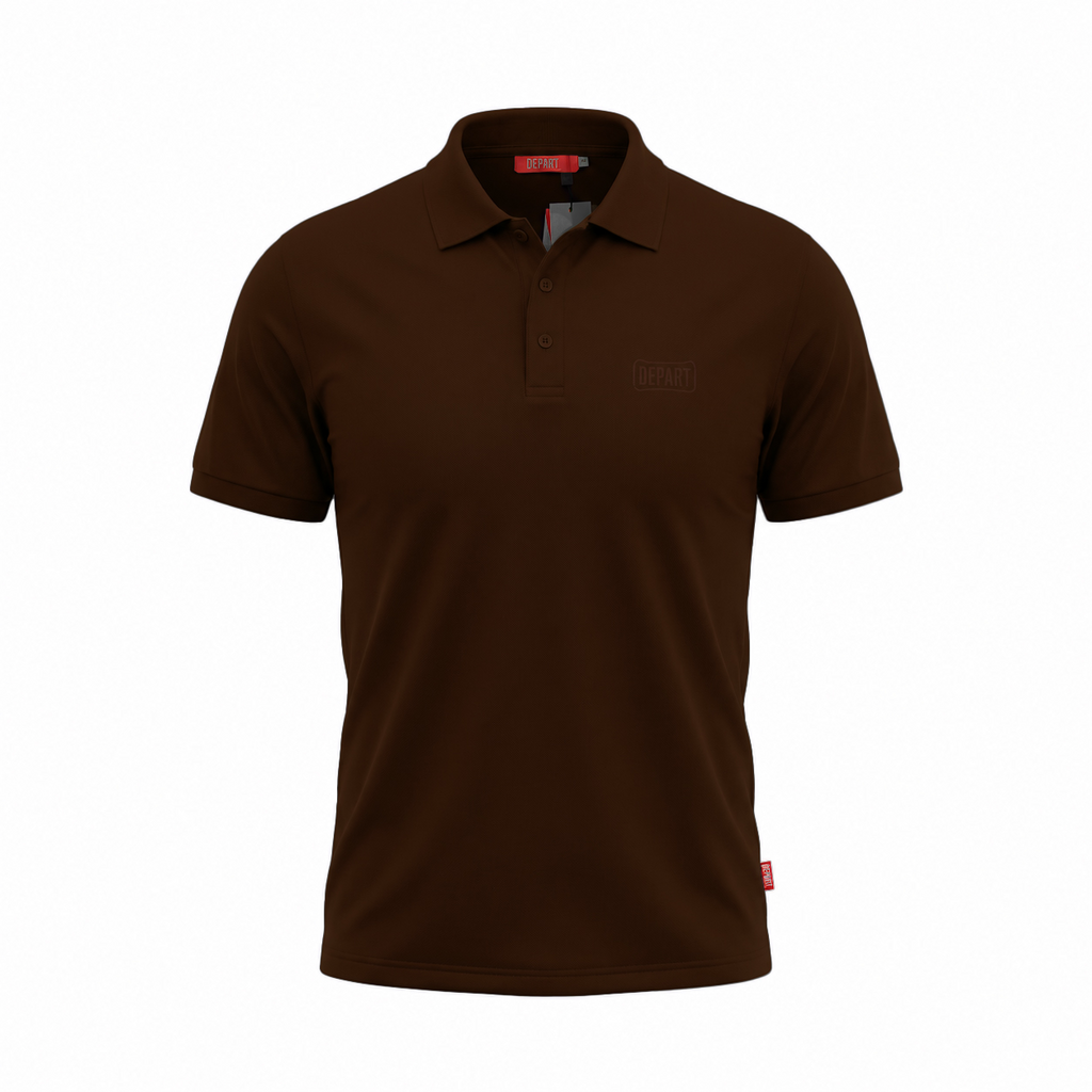 DEPART POLO G23-003391-BROWN15