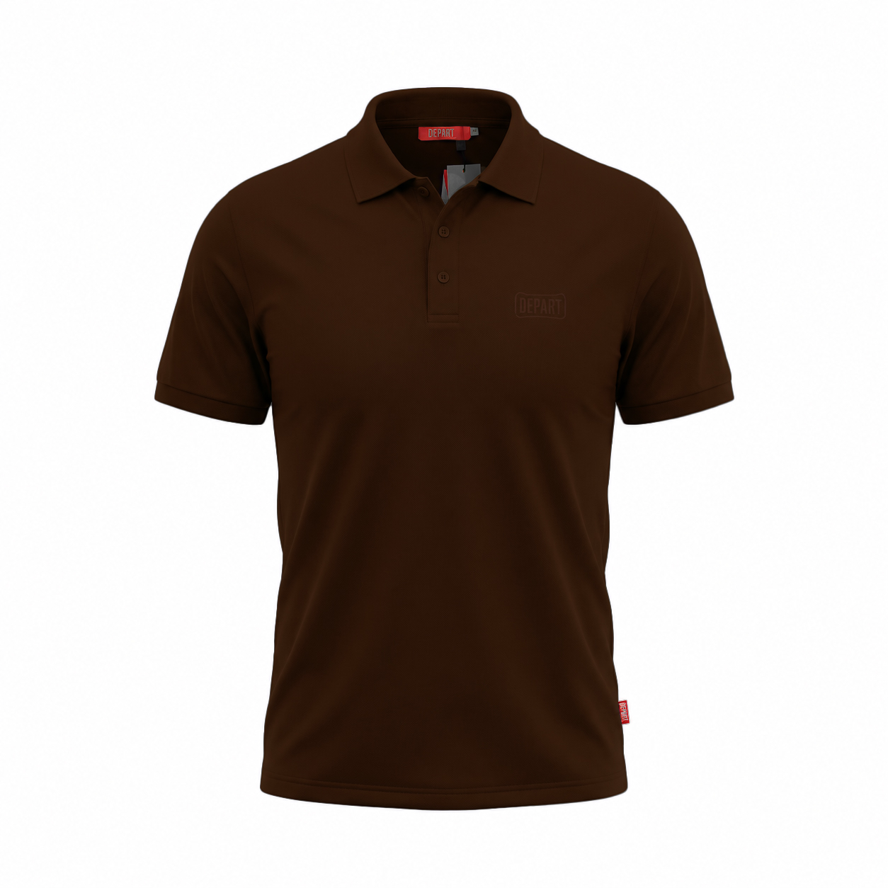 DEPART POLO G23-003391-BROWN15