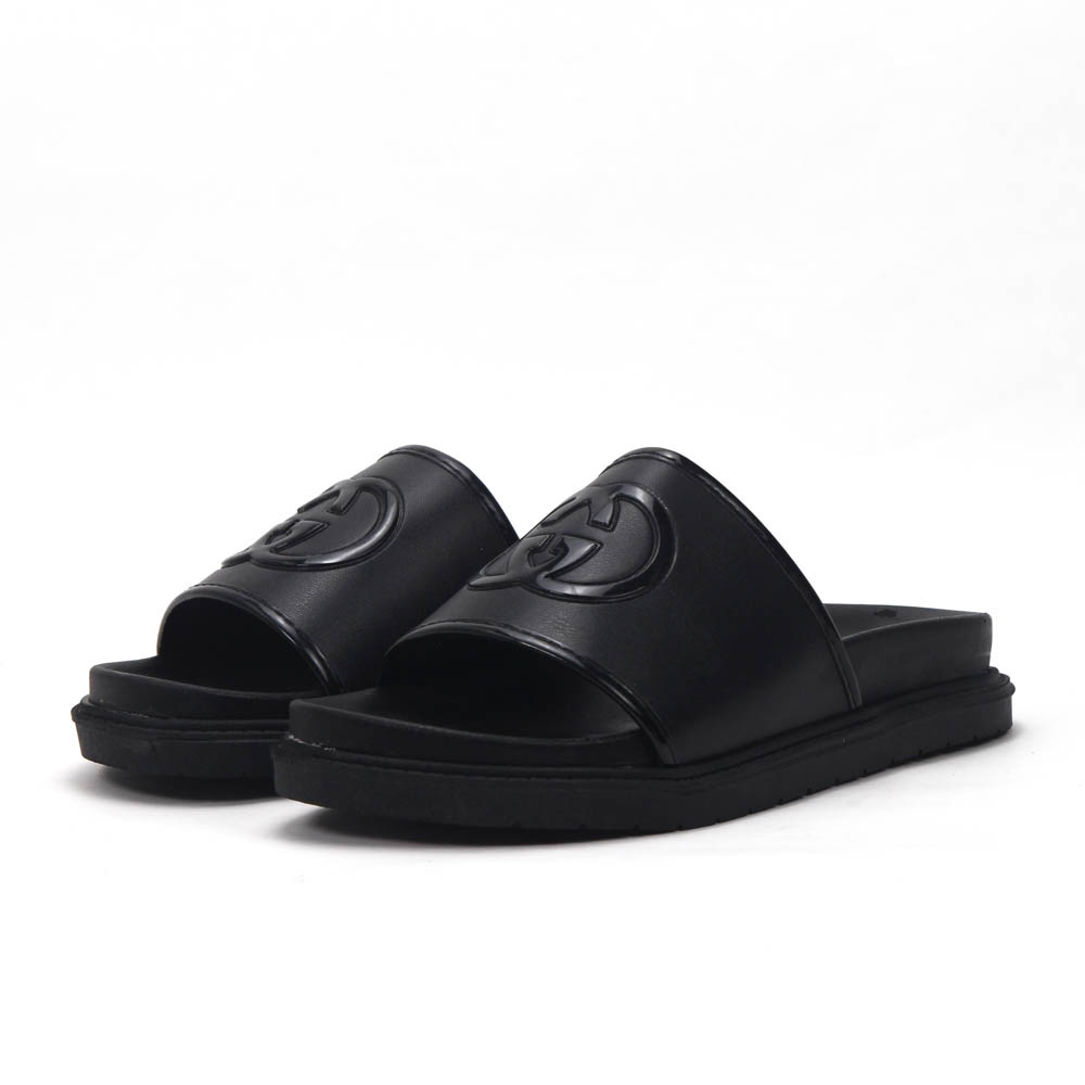CLAQUETTES POUR HOMME G-01-NOIR