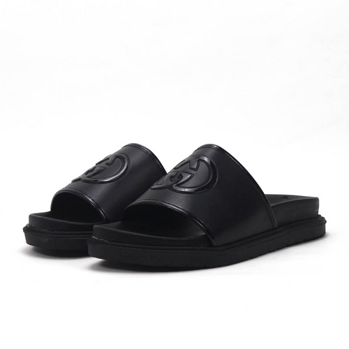 CLAQUETTES POUR HOMME G-01-NOIR