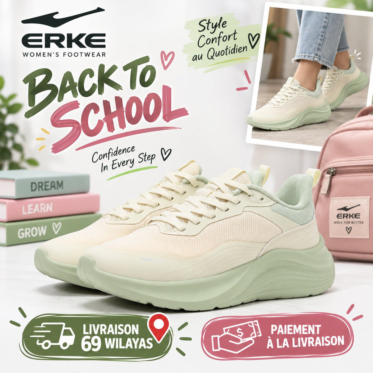 ERKE FOOTWEAR - 12126114342-002 - Image 1