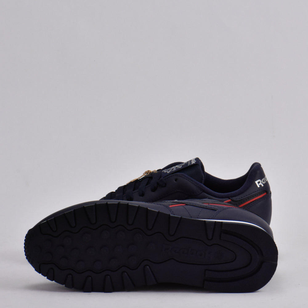 REEBOK CLASSIC LEATHER NAVY/NAVY/WHITE - 100207941 - Image 8