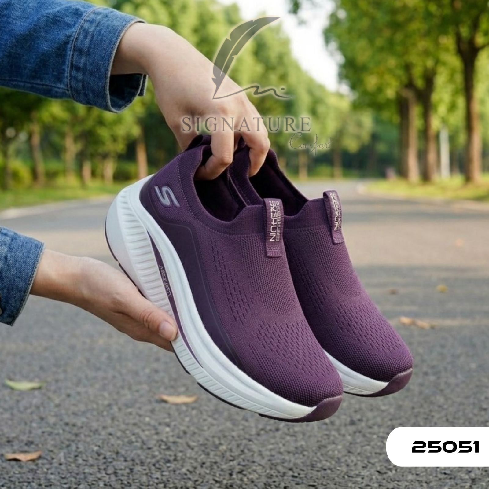 Basket femme 25051 violet