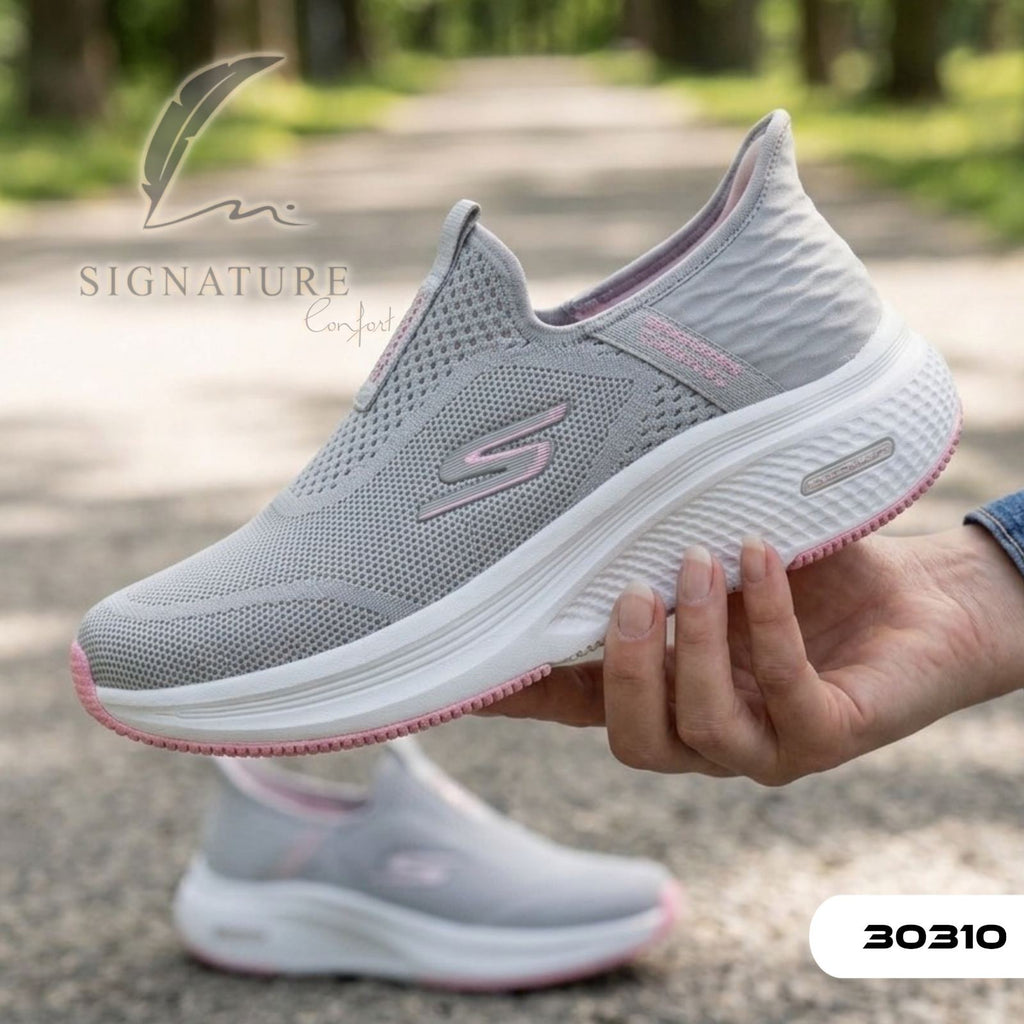 Basket femme 30313 gris claire