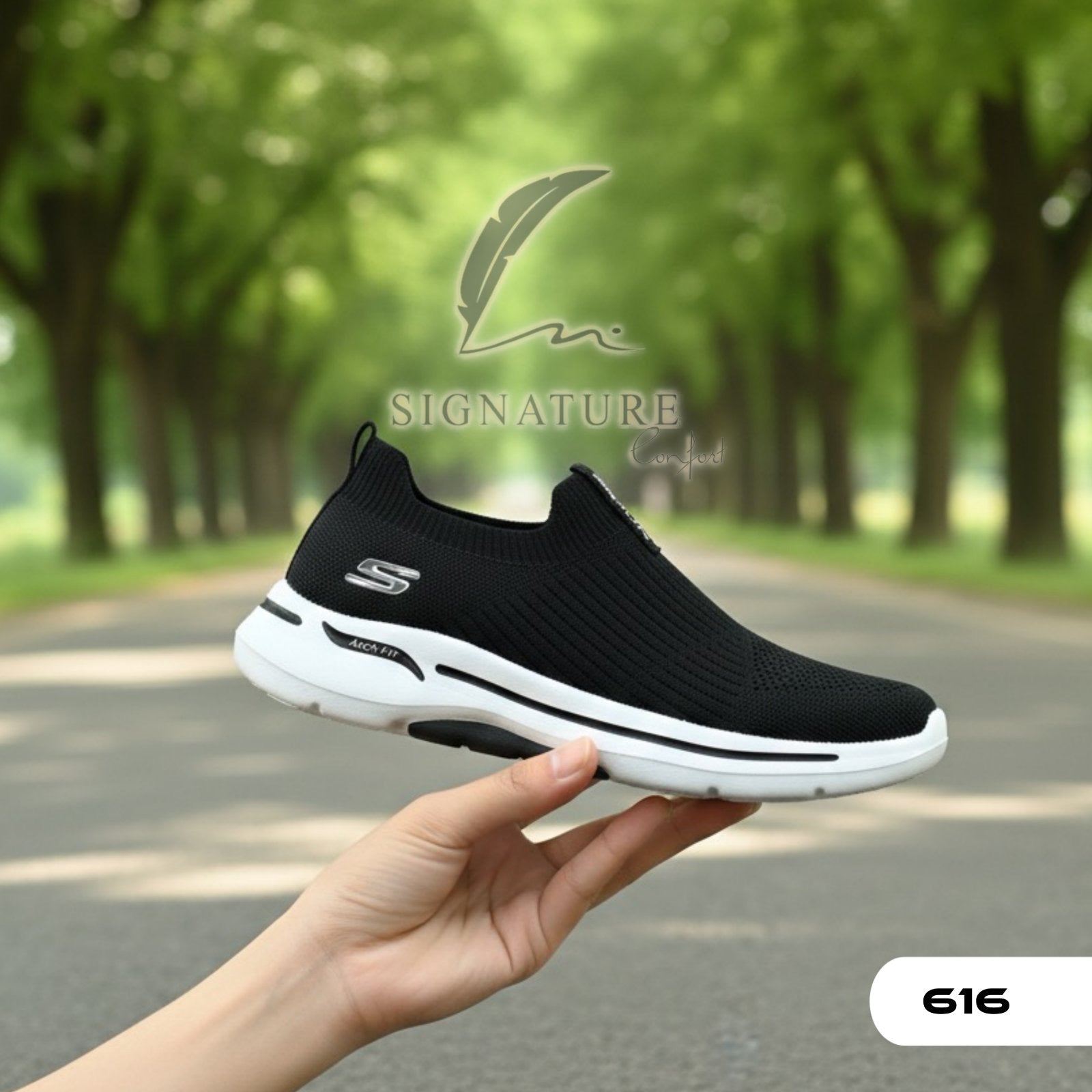 Basket Femme 616 noire
