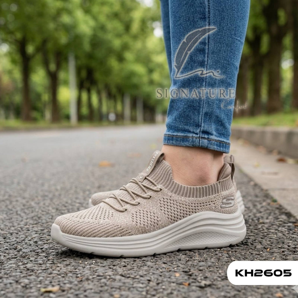 Basket femme KH2605 beige