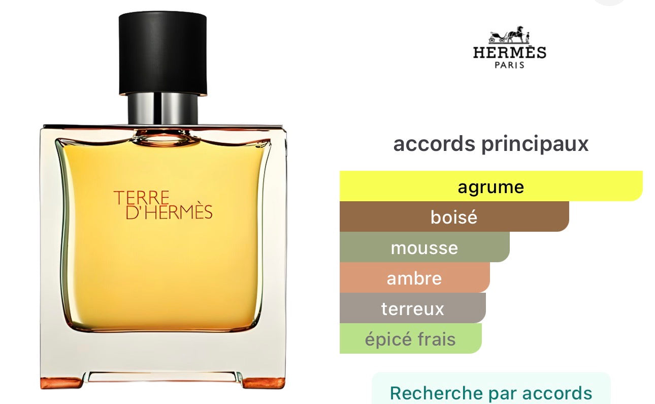 Terre d'Hermes Parfum Hermès pour homme