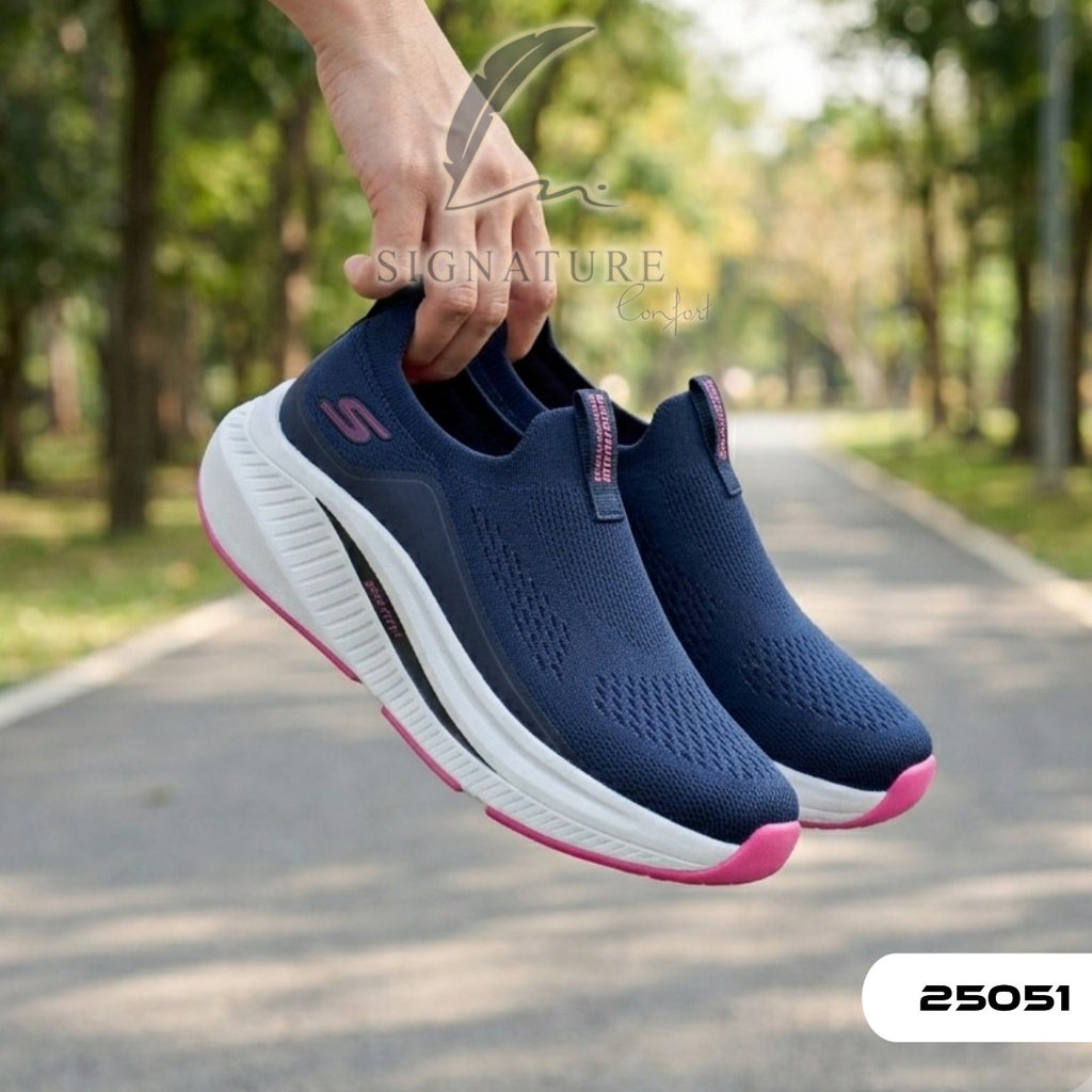 Basket femme 25051 bleu