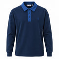 LUMBERJACK POLO LS - LBJ-00507-NVY - Image 2