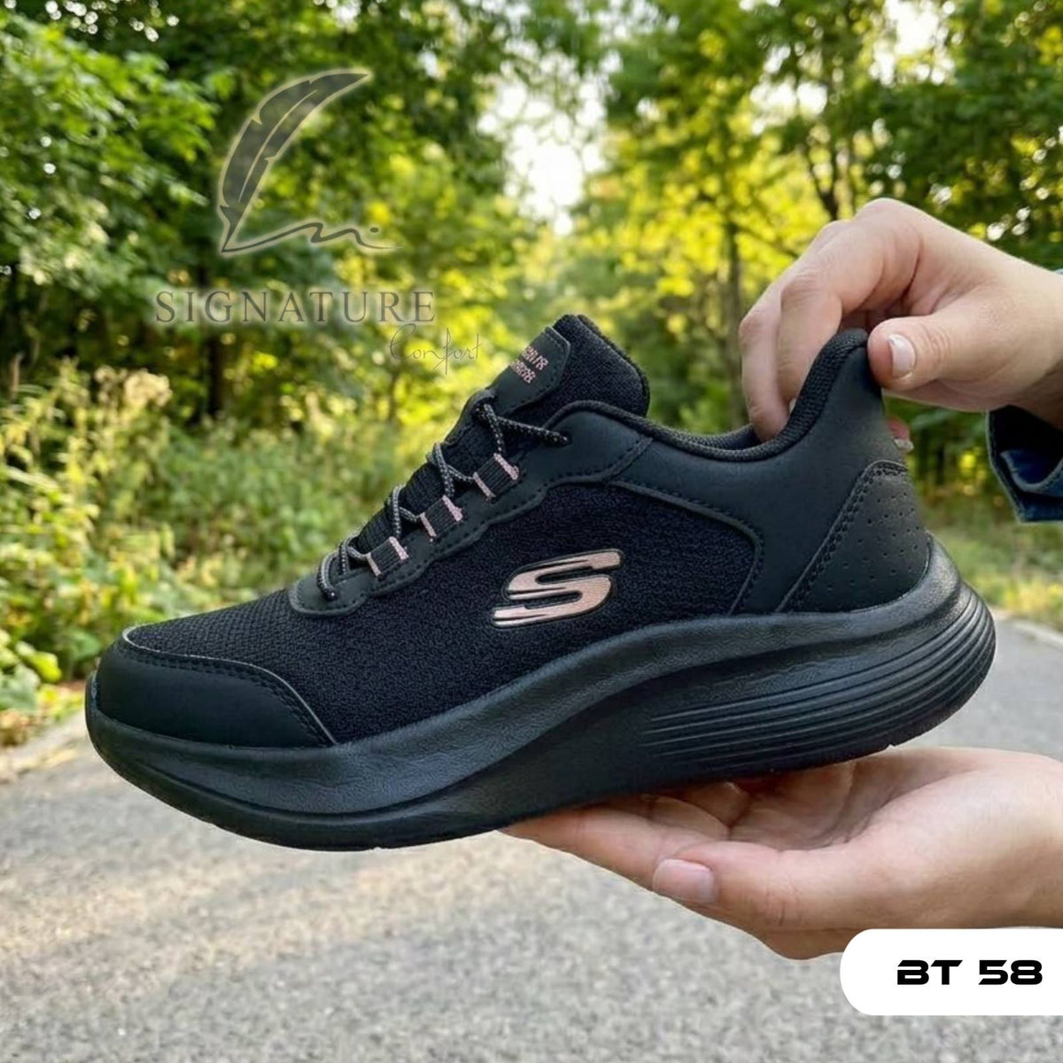Basket femme bt58 noire