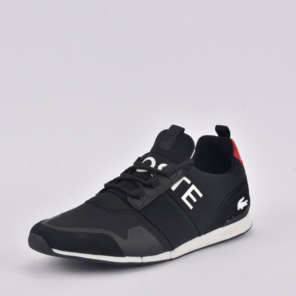 LACOSTE MANEVRA ELITE 0120 1 CMA BLK/RED TEXTILE - 40CMA00041B5 - Image 6