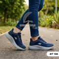 Basket femme bt58 bleu